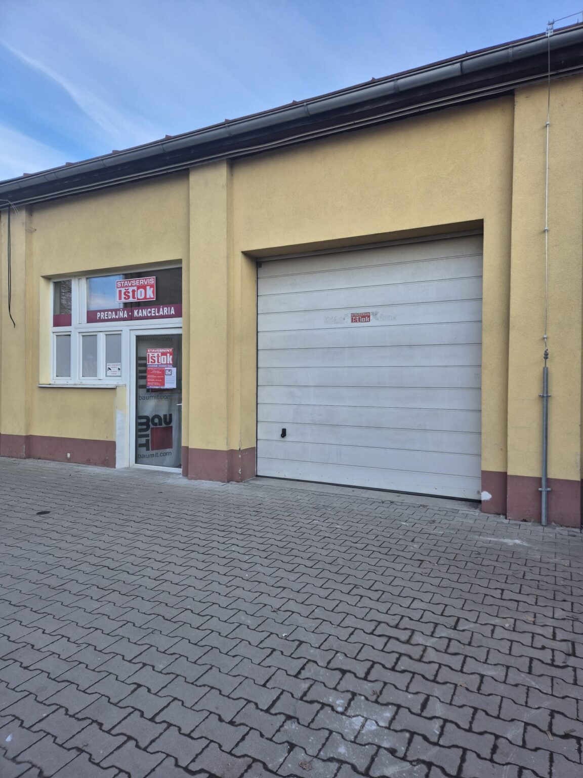Pobočka Stavebniny Ištok Žilina – predajňa